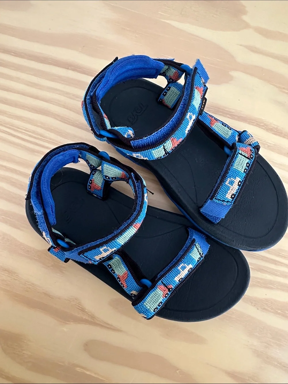 Teva Kids Blue Multi‑Vehicle Strap Sandal